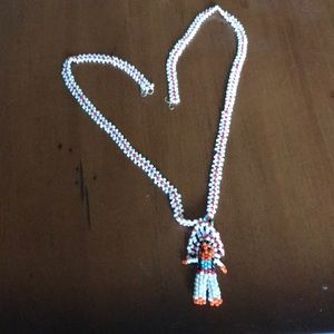 Authentic Indian Beaded Necklace